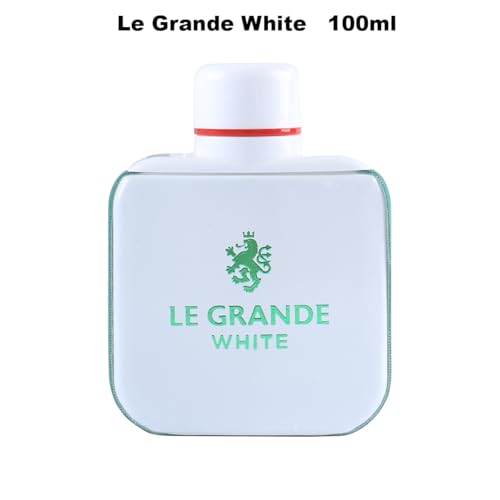 Image of Le Grande White Spray Cologne - Eau De Toilette for Men - 100ml / 3.4 fl.oz