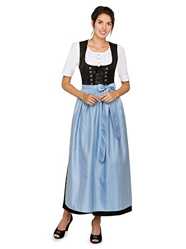Stockerpoint SC270 - Grembiule Dirndl, 96 cm, colore: Azzurro Blu 40/44 IT