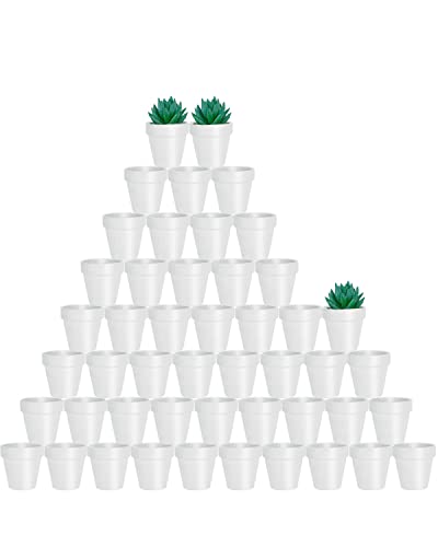 vensovo 48 Pcs Tiny Terracotta Pots