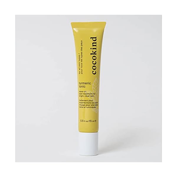 Cocokind Turmeric Tonic, Spot Treatment for Dark Spots and Blemishes with Organic Turmeric, Tea Tree Oil, and Witch Hazel