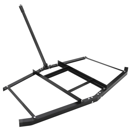 Hipicute Driveway Drag 74" Drag Harrow Driveway Grader Steel Tow