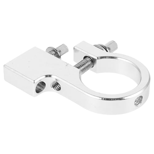 YARNOW Abrazadera de pedal para batería de aleación de zinc, soporte para baquetas, pieza de repuesto para accesorios de kit de batería y reparación de instrumentos de percusión