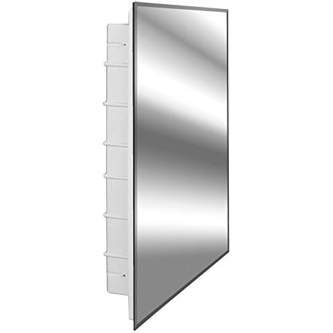 Zaca Spacecab Nunki 16" L X 36" W Recessed Beveled Edge Medicine Cabinet Cover