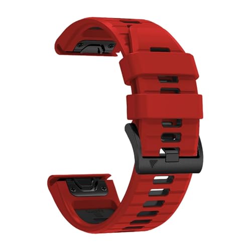 [KPQWEDB] QuickFit 22mm 26mm VRXgbv Fenix 7X 7 Pro Solar/6X 6/Epix/Forerunner 965 955 945 935/Instinct 2X ohΉ(Red Black,Fit