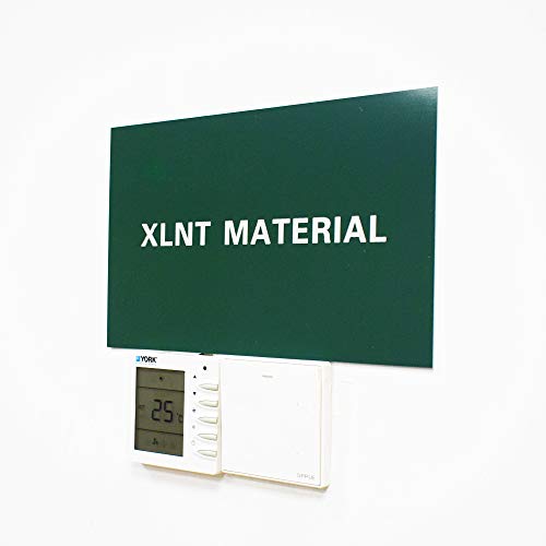 Image of XLNT TECH Engraving Blank Materials ABS Double Color Plastic Sheet, Dark Green /White (7 inch x 11 inch x .040 inch, 12 Pieces) for Interior Signs, Badges.