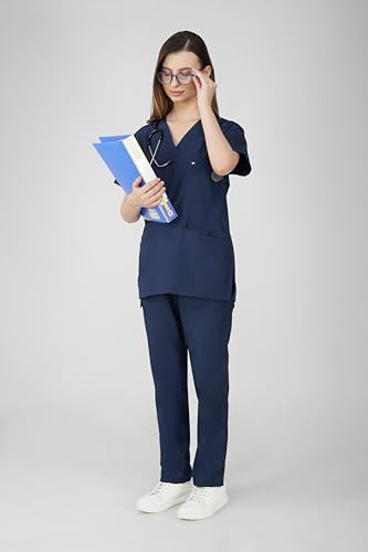 PRAGATI TRENDS Women Scrub Suit - Ideal for Doctors, Nurses, Dentists and Healthcare Professionals