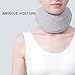 Neck Support Collar Soft Neck Collar, Correct Forward Neck Strap Adjustment to Relieve Discomfort Cervical Collar