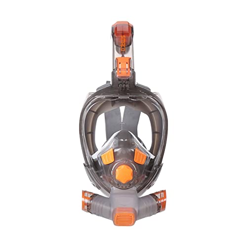 Équipement de plongée avec masque grand angle et tuba pliable pour adulte et jeunesse