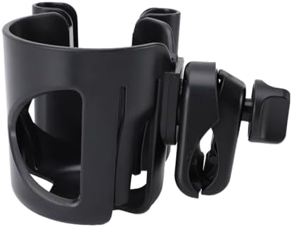 Fabater Universal 2 in 1 Stroller Cup Phone Holder 360° Rotating Adjustable Drink Holder for Pushchair Wheelchair - 3