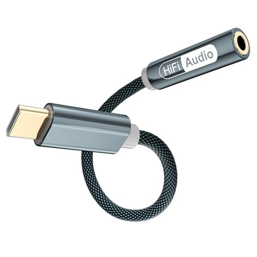 YISH Adaptateur USB C Jack 3.5mm：Prise...