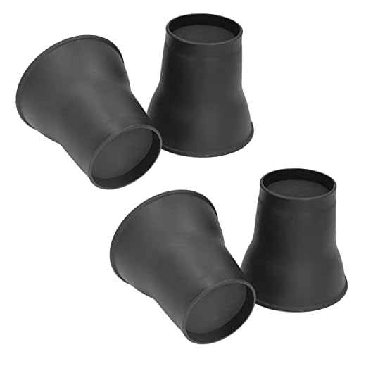 Elevadores de Muebles, Elevadores de Cama de 6 Pulgadas, Patas de Elefante, Elevador de Muebles Ajustable, Elevadores de Patas de Cama Apilables, Elevadores de Ayuda para Sofá, Mesa, Silla, Color Negr