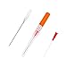 KingWei Piercing Needles,50PCS 14G IV Catheter Needles 14 Gauge Disposable Stainless Steel Hollow Body Piercing Needles for Ear Nose Belly Navel Nipple Piercing(14G)