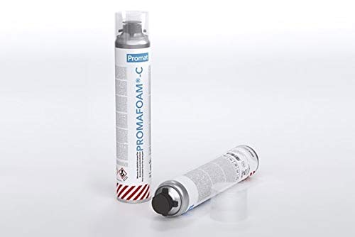 PROMAFOAM C - Schiuma a base poliuretanica adatta alla sigillatura di sistemi resistenti al fuoco quali giunti, aperture, piccoli varchi fra muratura ed elemento di chiusura.