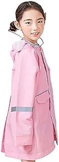 Chubasquero Poncho ZHANGZONGPoncho de Lluvia, Impermeable Ligero y Transpirable para niños, Impermeable portátil Unisex impermeable7.28(Color:Pink,Size:Medium)