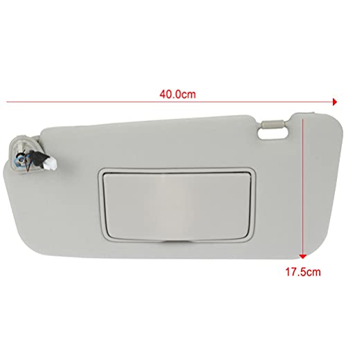 Ocpty Gray Sun Visor Left Driver Side With Sunroof Vanity Light Fit For 2009 2010 2011 2012 2013 2014 For Nissan Murano (96401-1Aa1B, Gray) #TOP6