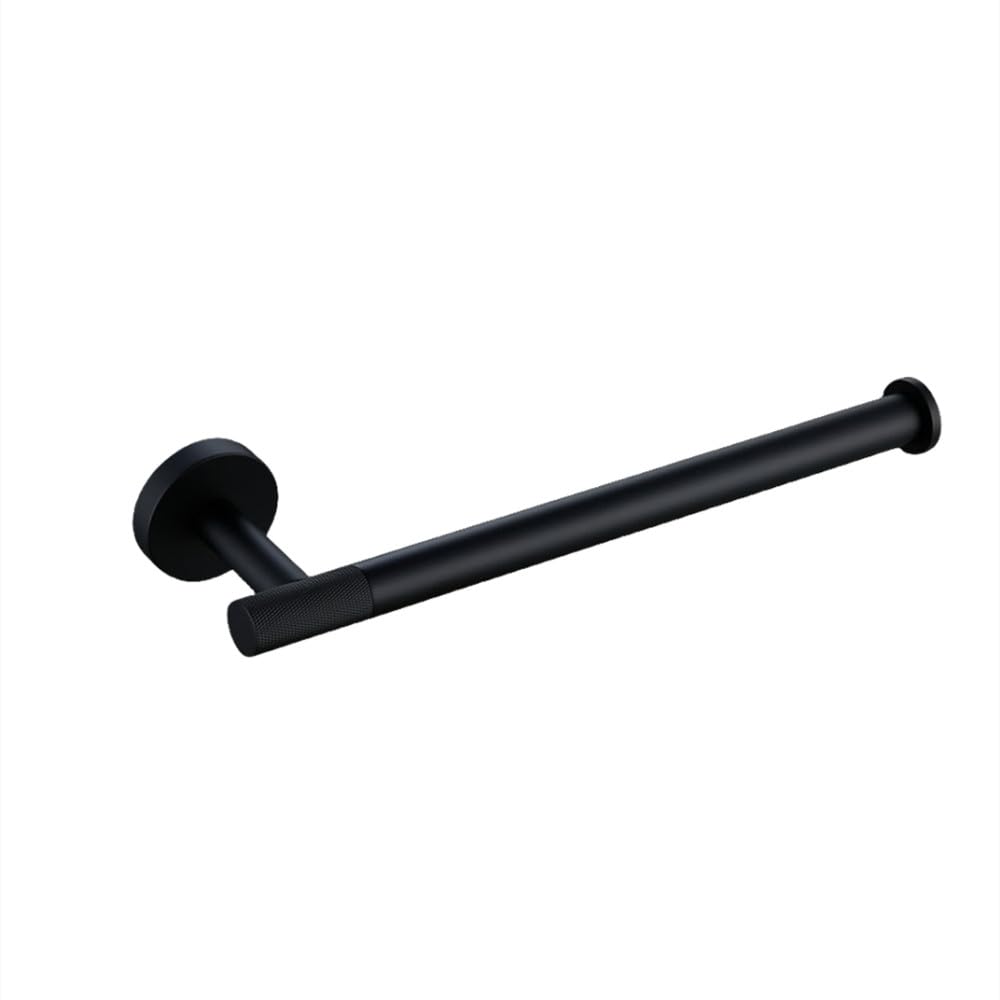 Toallero y gancho para bata de baño que eliminan el desorden en la pared