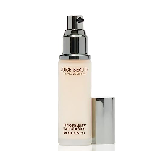 Juice Beauty PHYTO-PIGMENTS Illuminating Primer - Blurs Imperfections, Smooths Wrinkles - Natural, Vegan, No Silicones, Cruelty-Free - Hyaluronic Acid - 1 fl oz