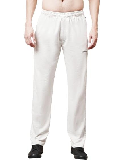Image of Trackpants for Men - Regular Fit, Cotton Hoisery, Ultra Soft, Comfortable, Lightweight, Ziper Pockets, Front Zip, Back Pocket, Solid Mnimal