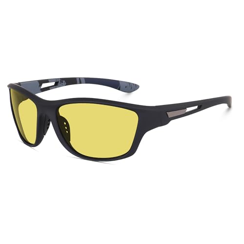 Image of CREEK UV Protected Polarization Sports Sunglasses for Men Driving Cycling Fishing Cricket Sunglasses