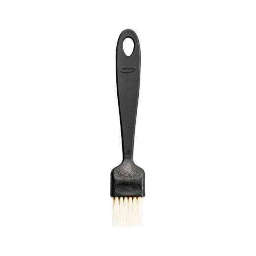 Fiskars gebakborstel, lengte: 20 cm, varkenshaar/PP plastic, zwart, Essential, 1023802