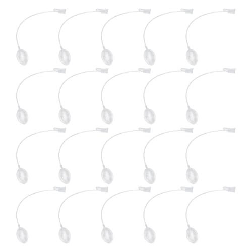 TOPPERFUN 20 Piezas de Accesorios para Sombreros Orejas Móviles Transparentes para Airbag, Material Plástico Duradero, Bolsa de Aire Resistente, Adecuado para Manualidades y Disfraces