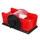 HOMSFOU Manuelle Verschleißfest zu Decks 2 Kartenmischmaschine aus Kunststoff Mischen zum Pokerkarten bei Partys