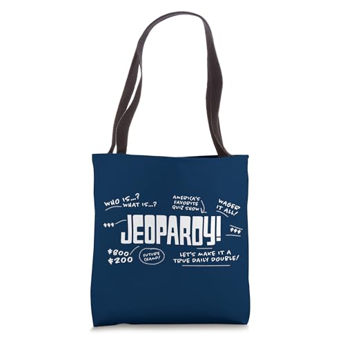 Jeopardy! Scribbles Logo Tote Bag