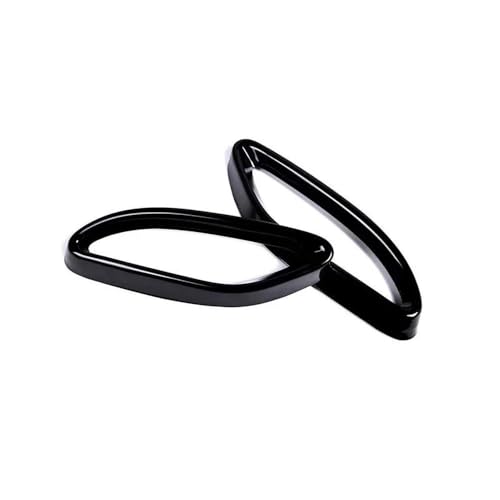 Pot d'échappement de voiture en acier inoxydable noir pour Benz Classe C W205 GLC
