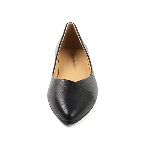 Funkymonkey Women's Ballet Flats Comfort Slip On Shoes For Walking And Driving (9 M Us, Black A) #TOP3