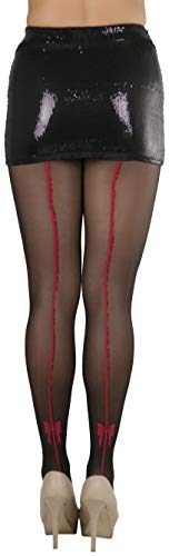 Image of ToBeInStyle Women's Timeless Backseam Pantyhose