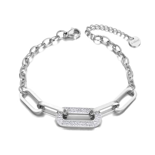 Bracelet géométrique haut de gamme aux finitions miroir soignées - 2