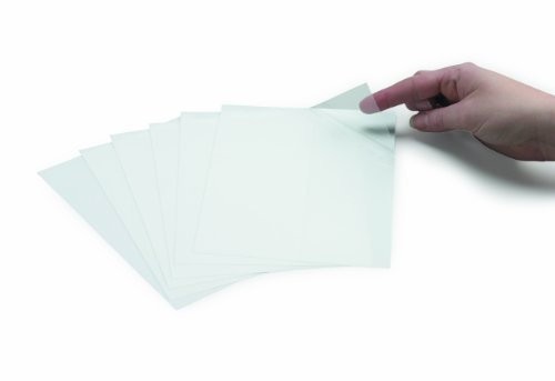Brady 99276 Clear Polyester Protective Overlaminate For Write-On Labels , Clear, 5.5