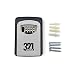 REALTOR KEY LOCK BOX Safe Vault - Combination 4 Pin Lock - Wall Mounted for Maximum Security - Master Heavy Duty Slimline Keys Storage System
