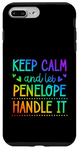 Keep Calm And Let Penelope Handle It Chill ���O �X�}�z�P�[�X iPhone 7 Plus/8 Plus �p