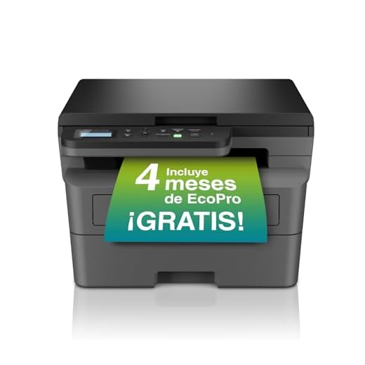 Brother DCP-L2627DWE Impresora Láser Monocromo 3en 1, Eficiente Fácil de Configurar y Conectar con Una Impresión Rápida y Sin Errores