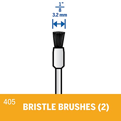 Image of Dremel 405-02 Nylon Bristle Brushes (4 Pack), 1 /8 inch Diameter