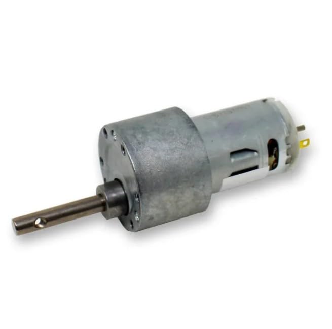 Robocraze 12V 200 RPM Johnson Geared DC Motor - High Torque Grade A Quality Metal Gear, 56.1 N-cm Torque & Encoder Support-image-41