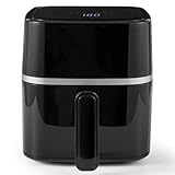 Vencier 2.8L Air Fryer 1000W, 220-240V Compact Healthy Fryer with LED Touchscreen, Dishwasher Safe Basket, Low Oil Cooking, Quiet & Energy Saving, Ideal for 1–3 Servings, Small Kitchen & Caravan