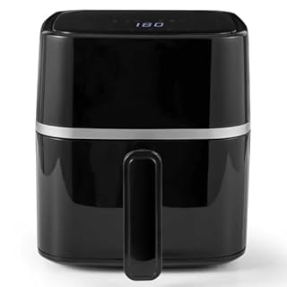 Vencier 2.8L Air Fryer 1000W, 220-240V Compact Healthy Fryer with LED Touchscreen, Dishwasher Safe Basket, Low Oil Cooking, Quiet & Energy Saving, Ideal for 1–3 Servings, Small Kitchen & Caravan