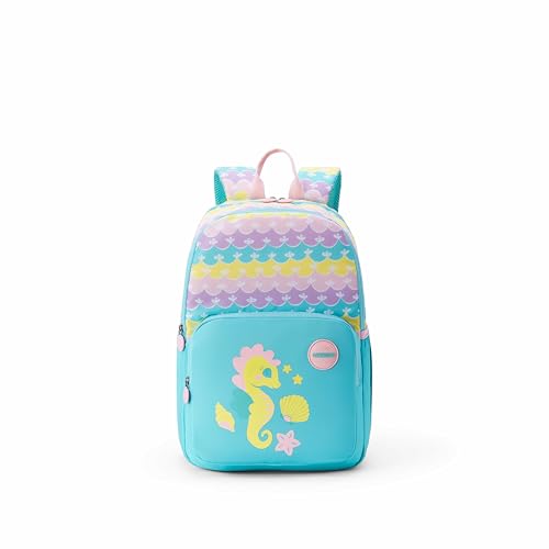 Image of American Tourister Lush | 26 Ltrs | 2 Compartments | Bottle Pocket | Ergonomic Padded Back Panel & Shoulder Straps | Kids Backpack | 1 Year International Warranty | Sea Mint