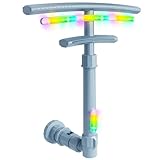 DOGITY Pool Fountain for Above and Inground Pools,Upgraded Dual Spray Pool Aerator with 9-Color LED Lights and 4 Modes, 360Β° Adjustable Pool Sprinkler Fountain Pool Cooler Pool Accessories Pool Decor