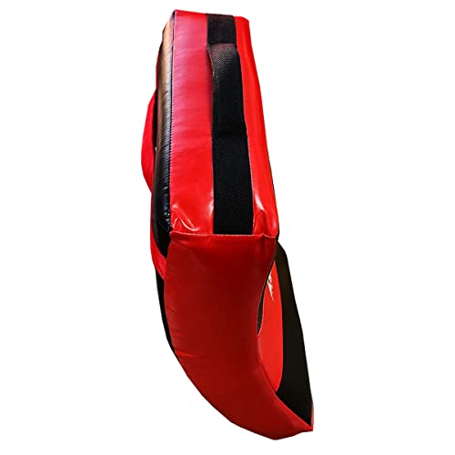 Amber Fight Gear Curved Body Punching Shield Striking Kick Shield for Boxing Punching Pad Muay Thai Training Foot Target Strike Body Shield, MMA, TKD, Martial Arts, Karate Workout 25”x16”x5” - Thumbnail 4