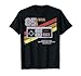 Nintendo NES Controller Retro Stripe 85 Graphic T-Shirt