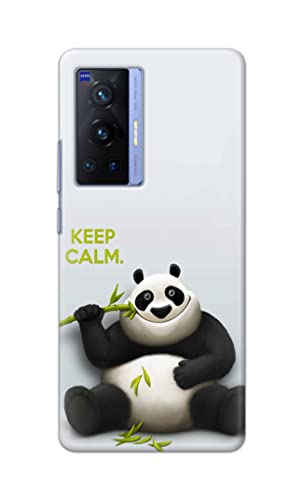 Image of PRINTFIDAA� Printed Hard Back Cover Case for Vivo X70 Pro Back Cover (Cartoon Panda) -2808