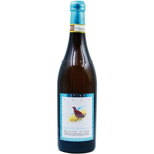 La Spinetta Moscato D'Asti Bricco Quaglia, Vino Blanco - 3 botellas de 75 cl, Total: 2250 ml