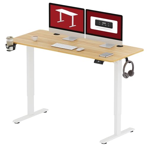 [美品]昇降デスク　Sanodesk FQ1 楽天市場】昇降デスク 電動 ホワイト パソコンデスク おしゃれ