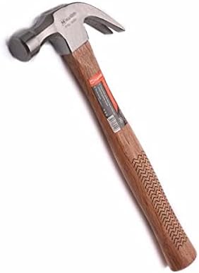 Edward Tools Oak Claw Hammer 16 oz - Heavy Duty All Purpose Hammer - Forged Carbon Steel Head - Etched Solid Oak Handle for more durability and grip (1)