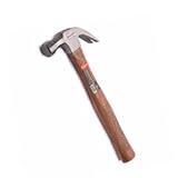 Edward Tools Oak Claw Hammer 16 oz - Heavy Duty All Purpose Hammer - Forged Carbon Steel Head - Etched Solid Oak Handle for more durability and grip &lpar;1&rpar;