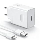 ‌Vumerzy Caricatore Rapido 45W con Cavo USB C 6A Compatibile con OPPO Reno 13FS / 13 F / 12F/ 11F 5G / 10 5G / A18 / A38 / A40 / A60 / A80 / Find X2/ X3 Pro / X3 Neo / X5 Pro/USB C Caricatore Charge