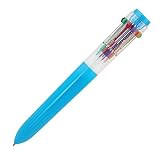YAFA 10 Color Pen, Blue (51211)